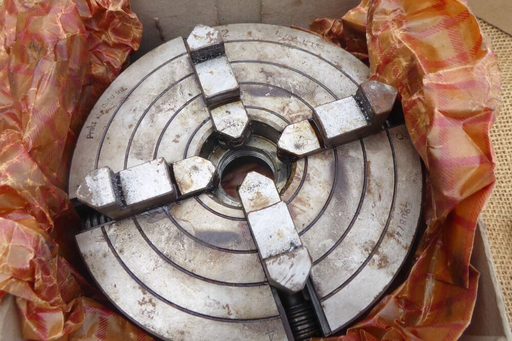 Pratt Burnerd International 4 Jaw 6" Light Duty Independent Chuck - 1548-16130