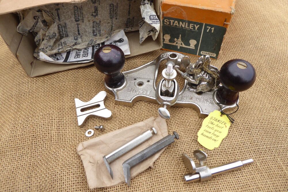 Stanley No.71 Router Plane - Made In England