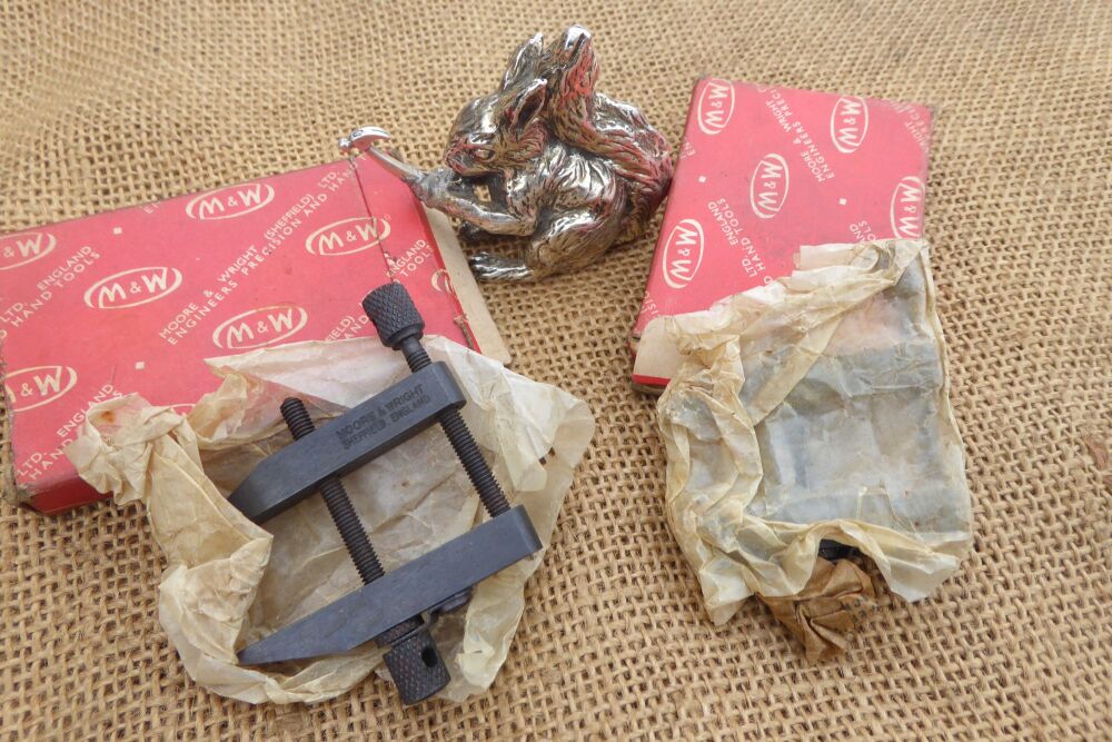 Pair Of Small Moore & Wright Toolmakers Clamps