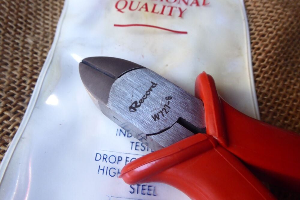 Record W727 6" Diagonal Cutting Nippers