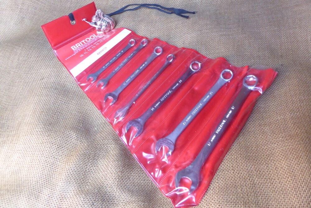 Britool RJHM7/S 10 - 17mm Hexagon Combination Wrench Set