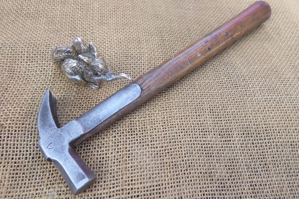 Vintage Strapped Saddlers' Type Claw Hammer