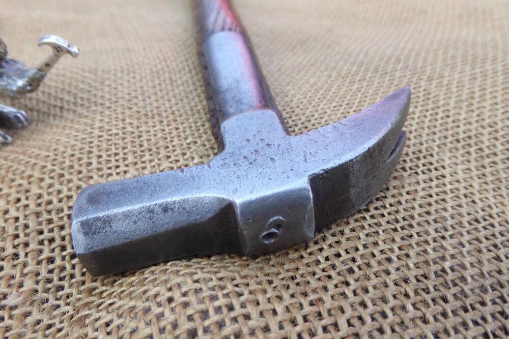 Vintage Strapped Saddlers' Type Claw Hammer
