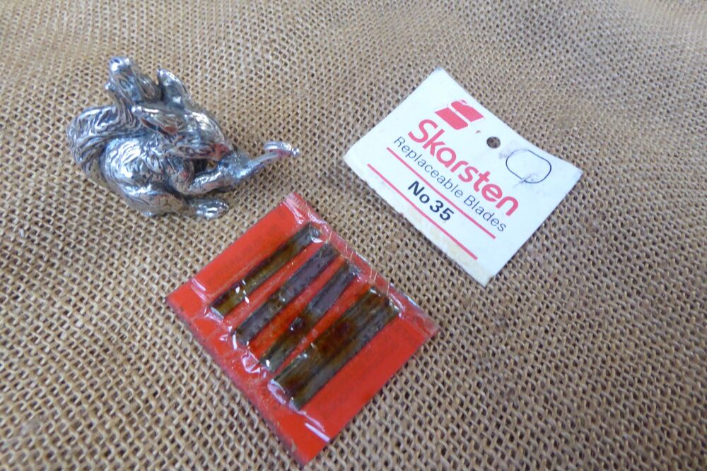 Skarsten No.35 1 1/2" / 35mm Spare Scraper Blades - Pack Of 5 Original