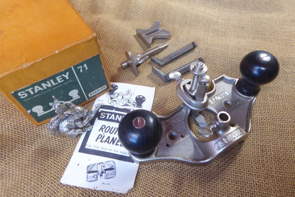 Stanley No.71 Router Plane - Made In England