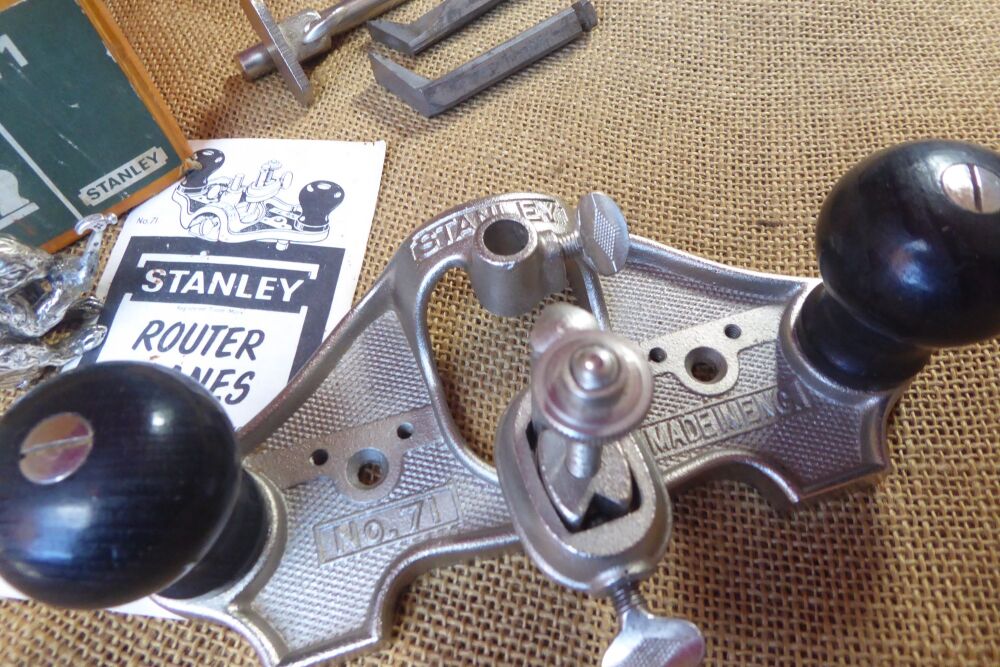 Stanley No.71 Router Plane - Made In England