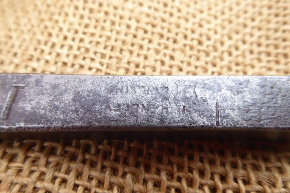 Vintage 1" Serrated Edge Leather Marking Tool / Punch