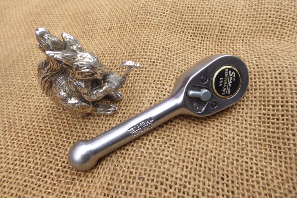 Snap On F 710 BK 3/8" Drive Stubby Ratchet