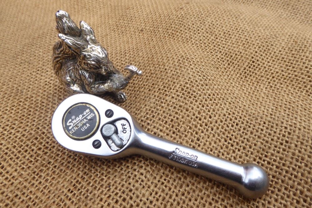 Snap On F 710 BK 3/8" Drive Stubby Ratchet