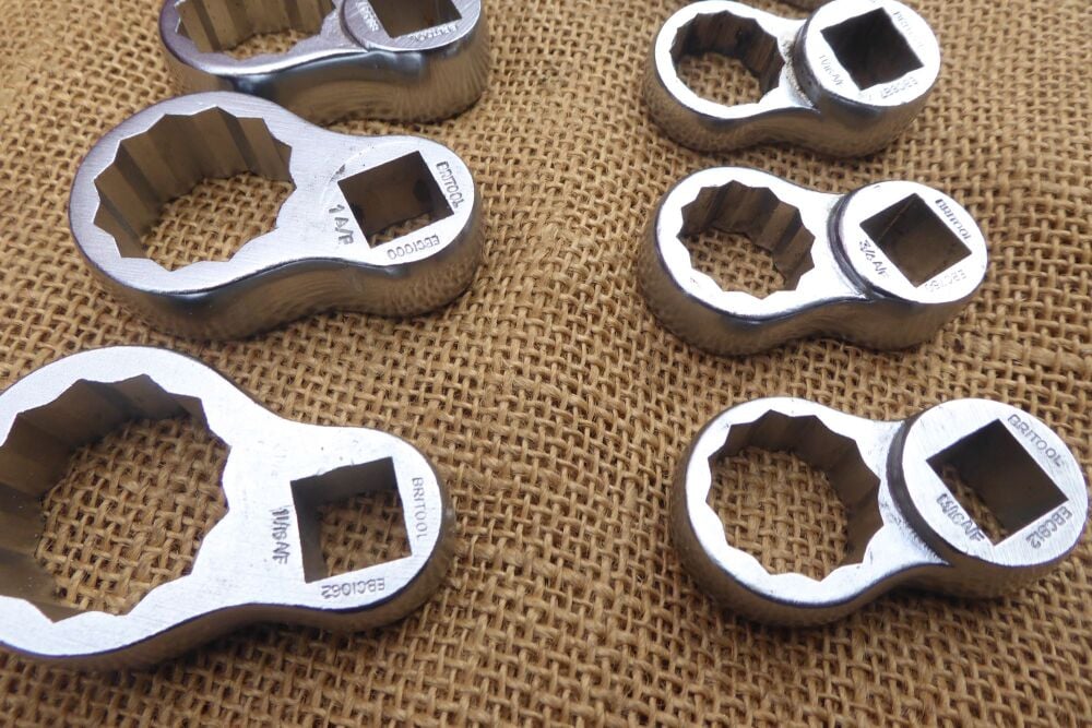 Britool Crows Foot Ring Sockets EBC - A/F