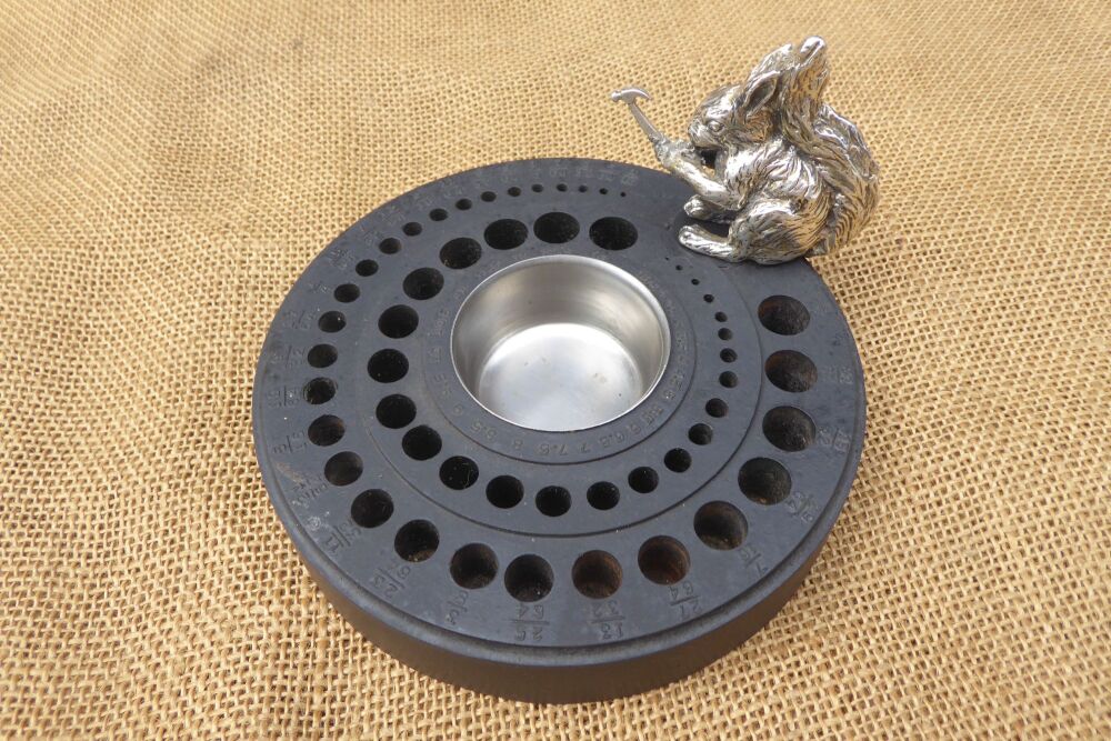 Vintage Rubber Drill Holder - 1-13mm & 1/16" - 1/2"