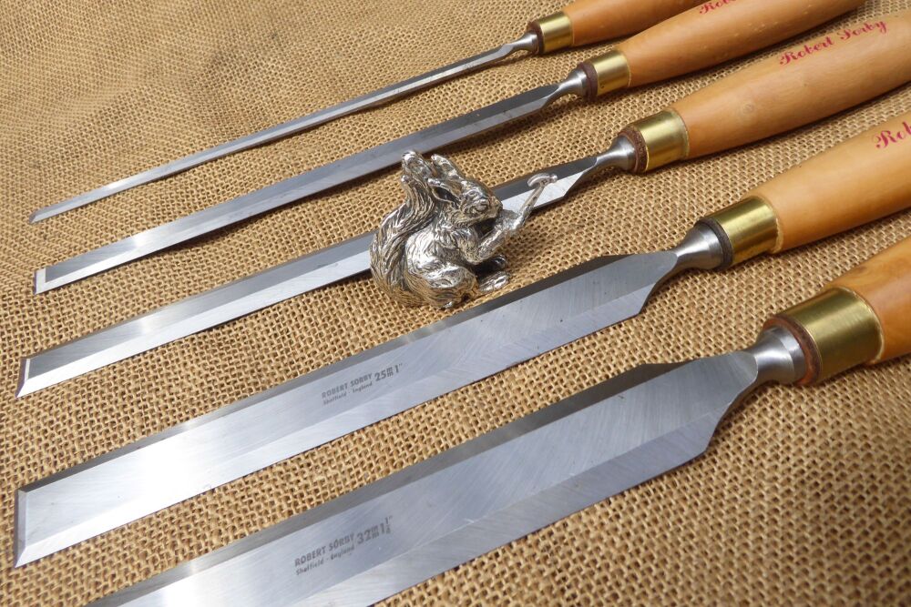 Robert Sorby Bevel Edged Pairing Chisels