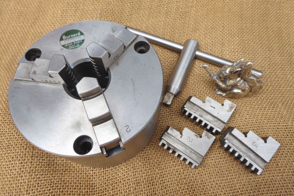 Pratt Burnerd 1210-01305 3 Jaw Self Centring 5" Chuck