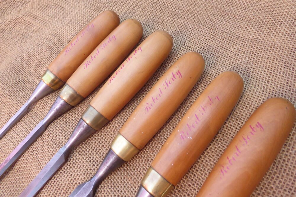 Robert Sorby Bevel Edged Chisels & V Chisel