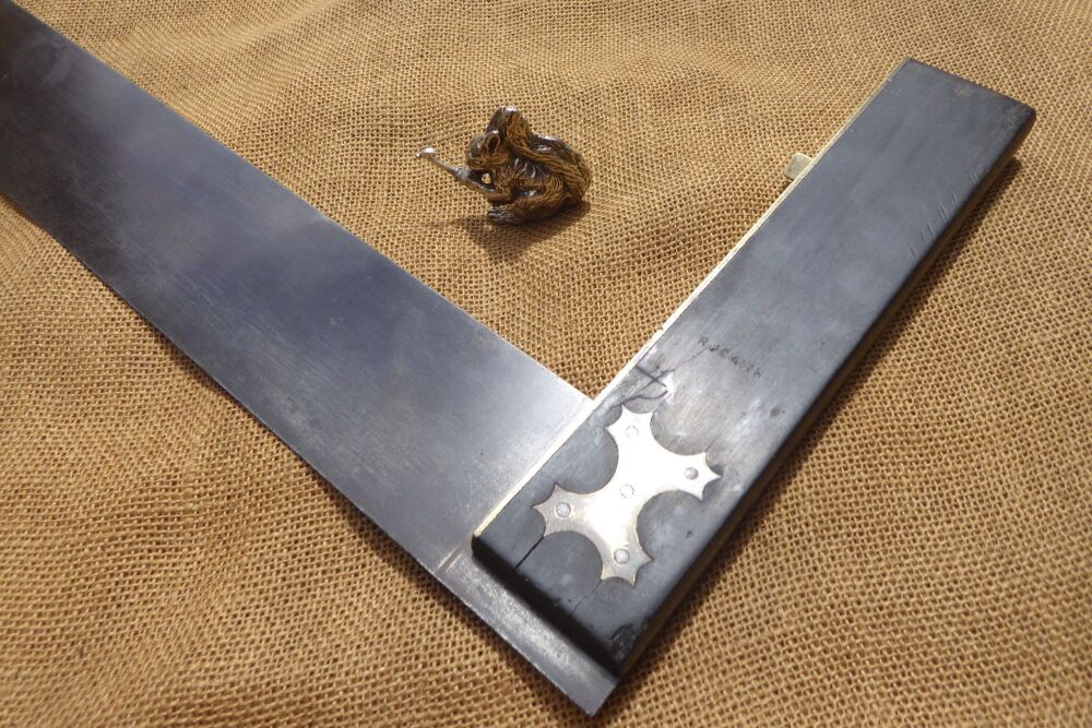 Large Antique Carpenters' Try Square