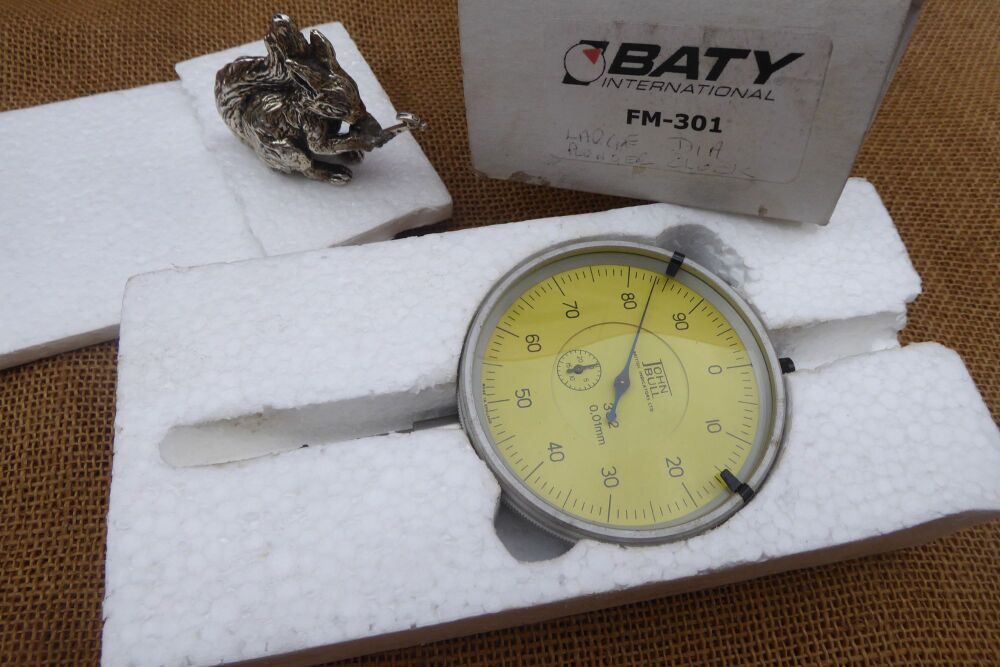 Large Dial John Bull 3S2 0.01mm Dial Test Indicator