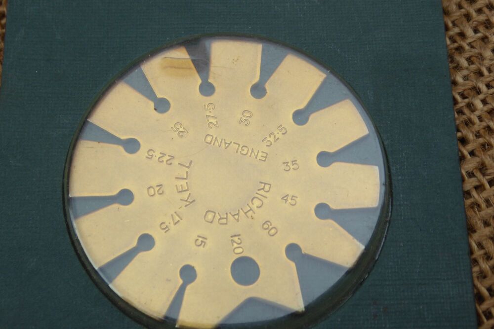 Richard Kell Solid Brass Bevel Gauge