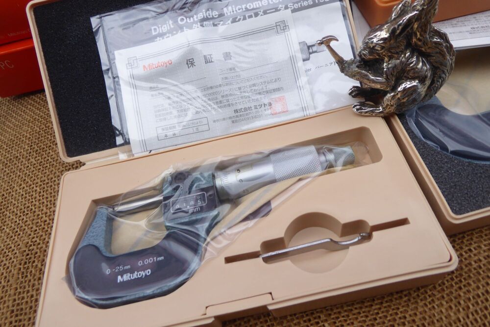 Set Of 3 Mitutoyo Digit Micrometers - 0-75mm - 193-111, 193-112, 193-113