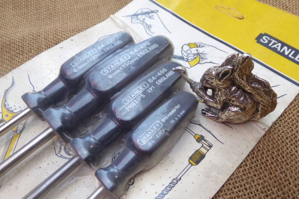 Very Rare Stanley Tools 64 Series Screwdriver Set In Original Packaging