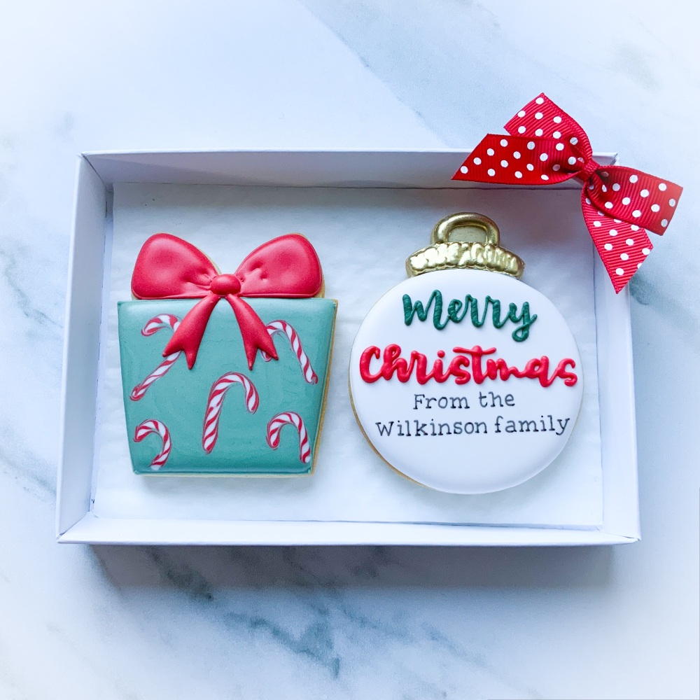 Bauble and gift set (personalised)