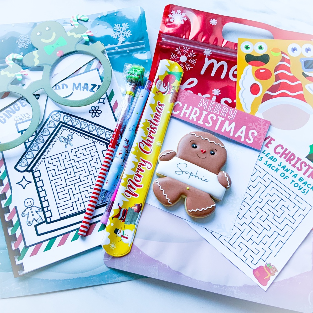 Personalised Gingerboy activity pack