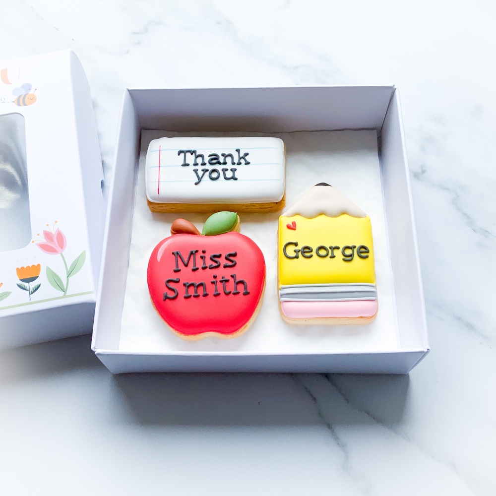 Personalised Cookie trio