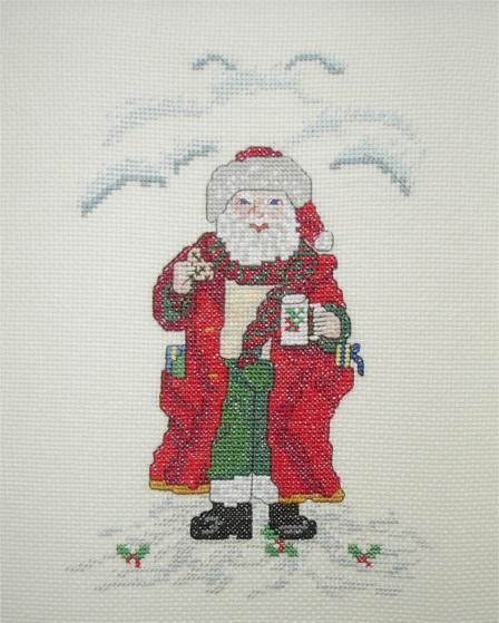 Job well done picture cross stitch