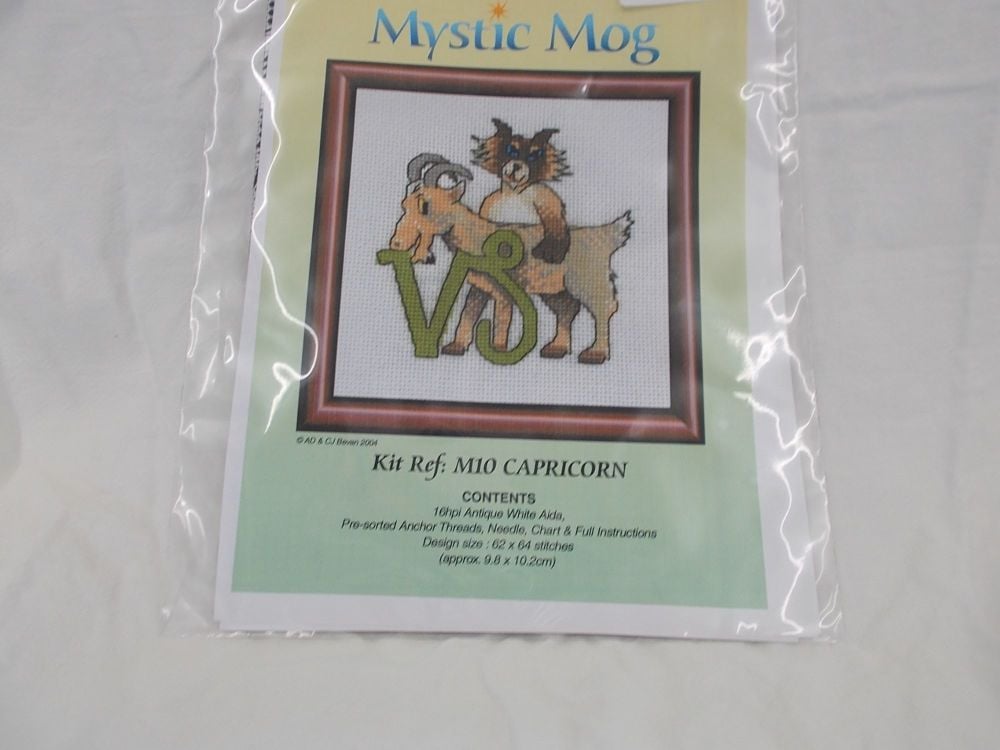 Mystic Mog Sign of the Zodiac chart - Capricorn