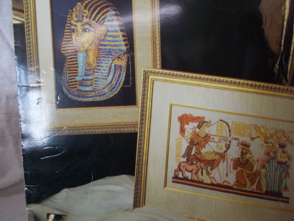 Tutankhamun and Egyptian charts in chart book