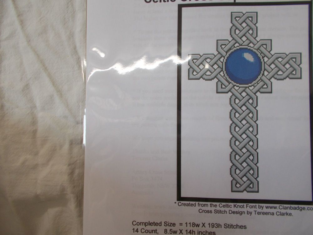 Celtic cross September - Sapphire chart