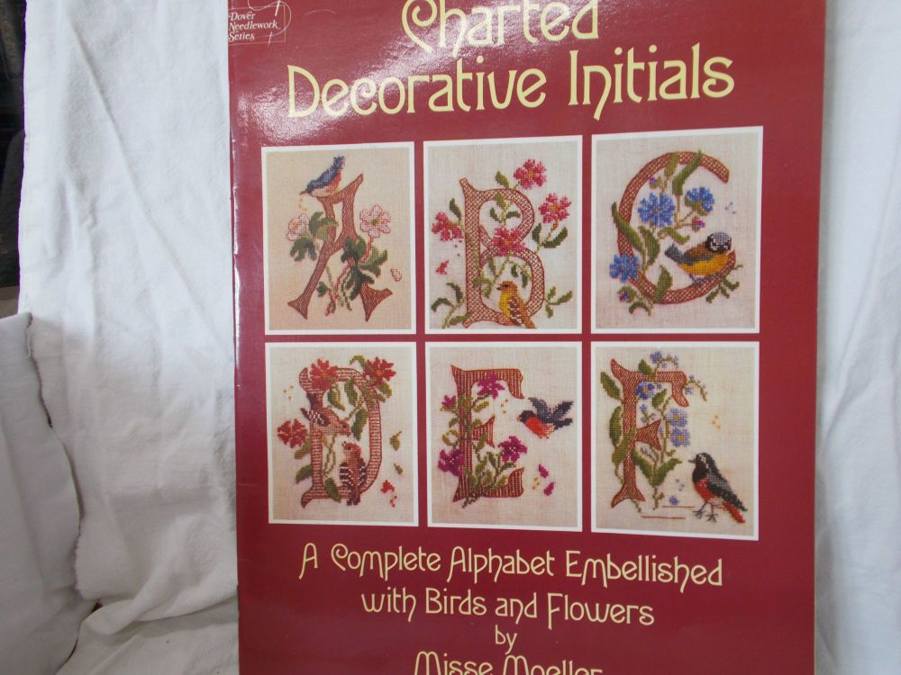 Decorative alphabet chart book