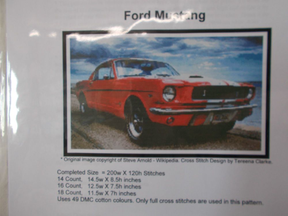Ford Mustang chart