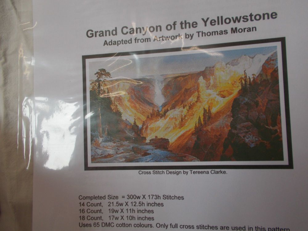 Grand Canyon of the Yellowstone chart