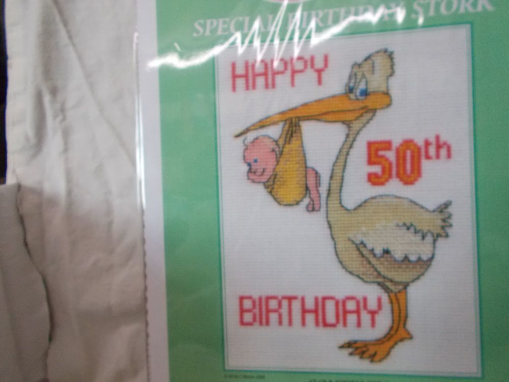 Happy birthday - Special birthday stork chart
