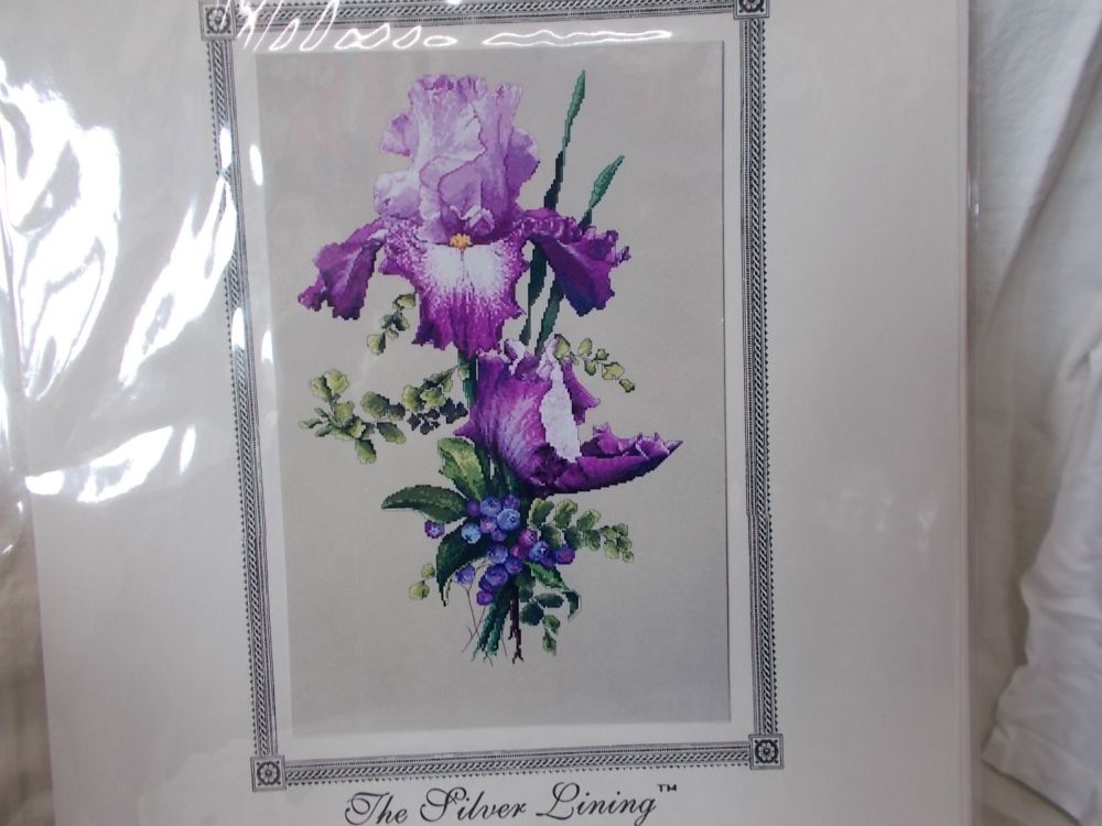 Purple perfection iris chart book