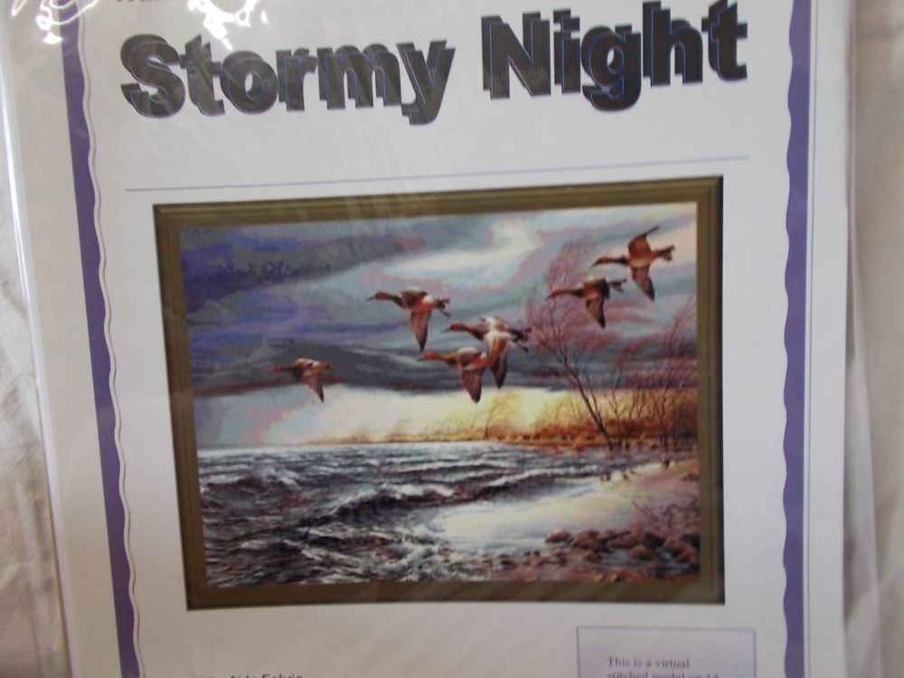 Stormy night (birds in flight) chart