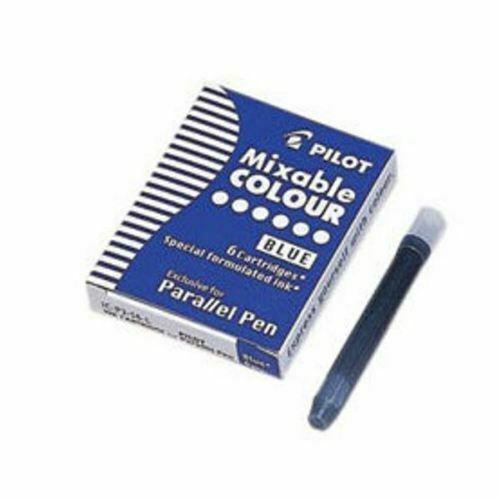 Pilot Parallel Calligraphy Pen Refills - Pack of Blue x 6