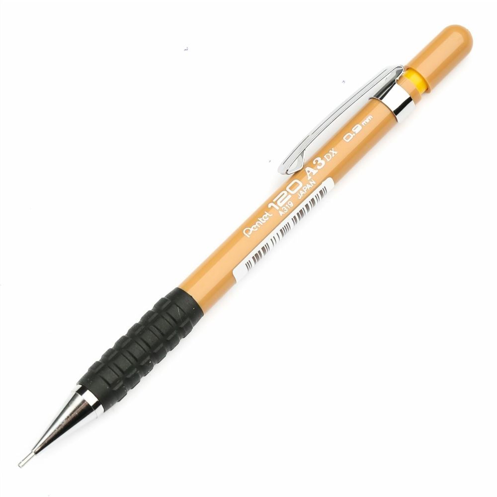 Pentel 120 A3 DX Mechanical Pencil Rubber Grip : 0.9mm