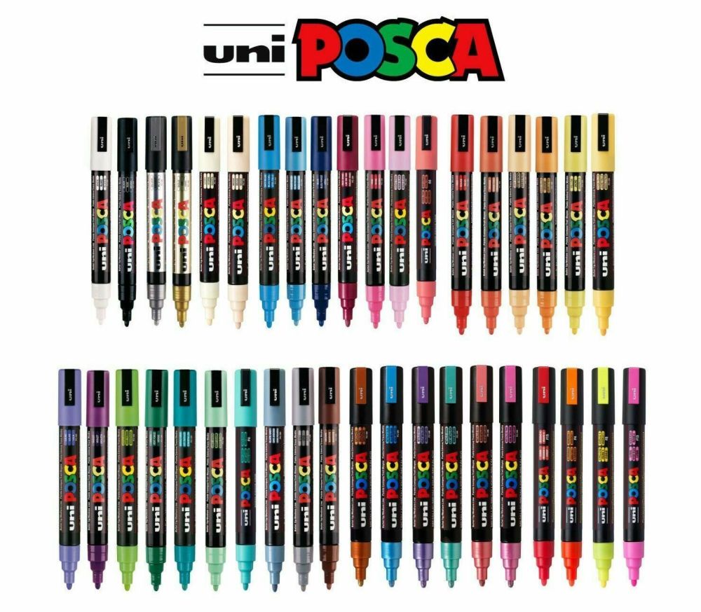 Posca PC-5M Paint Marker Pens