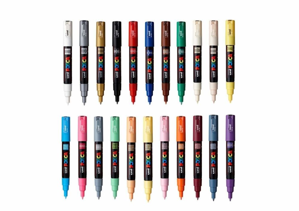 Posca PC-1M Paint Marker Pens