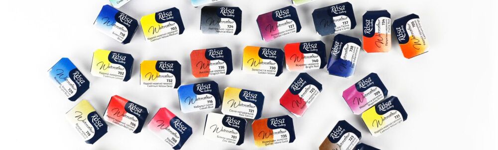 Rosa Gallery Watercolour Paint Full Pan