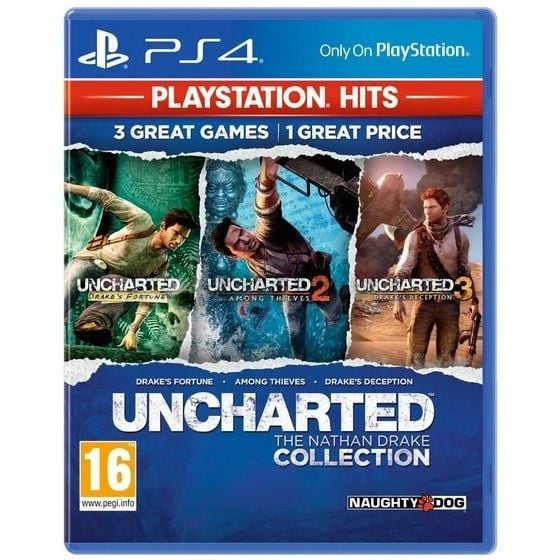 PlayStation 4 (PS4) Uncharted: The Nathan Drake Collection