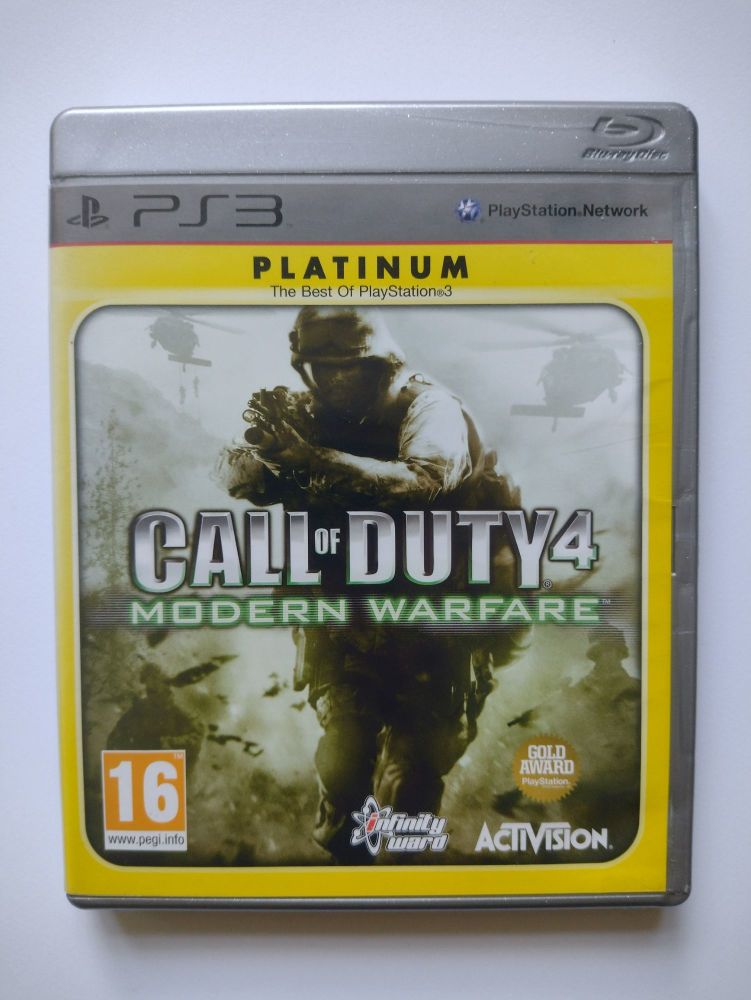 PlayStation 3 (PS3) Platinum Call of Duty 4: Modern Warfare (Used)