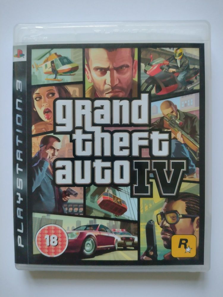 PlayStation 3 (PS3) Grand Theft Auto IV (Used)