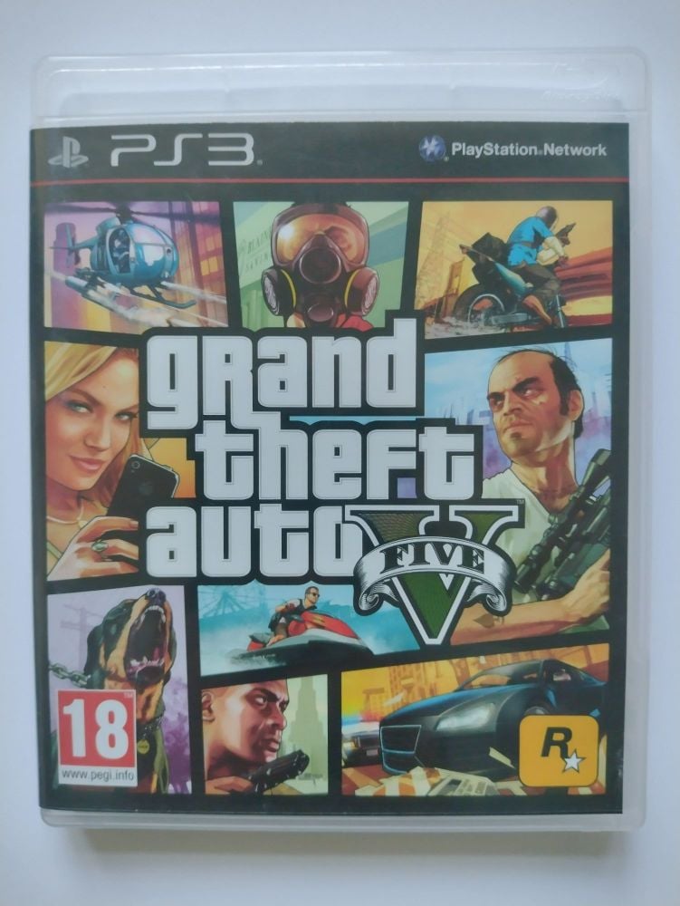 PlayStation 3 (PS3) Grand Theft Auto V (Used)