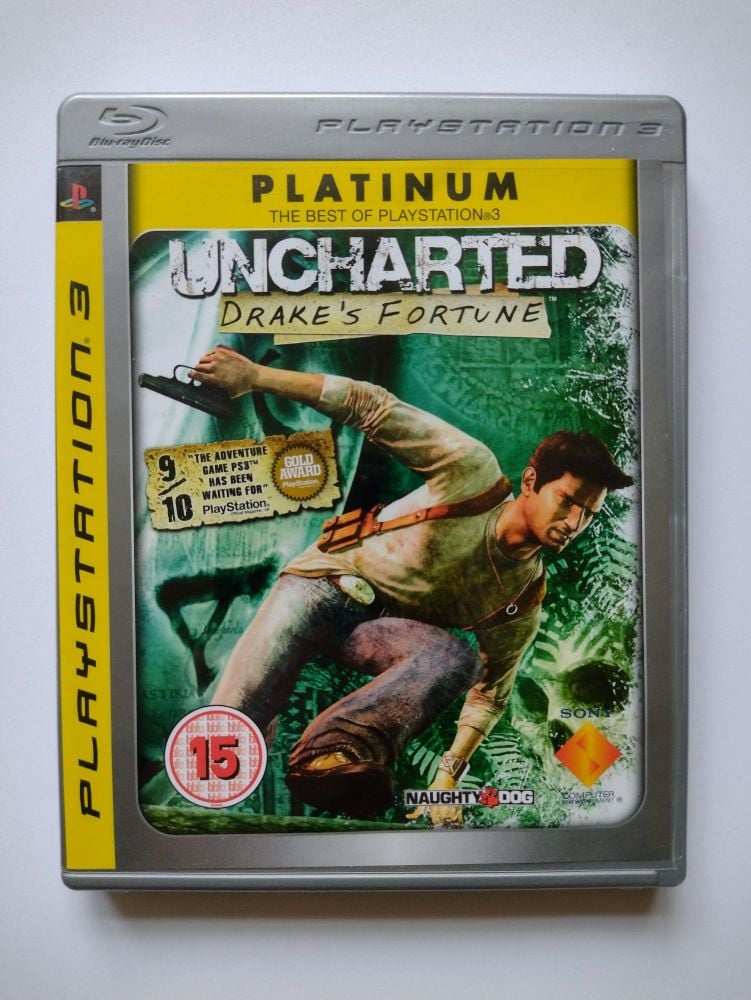 PlayStation 3 (PS3) Platinum Uncharted: Drake's Fortune (Used)