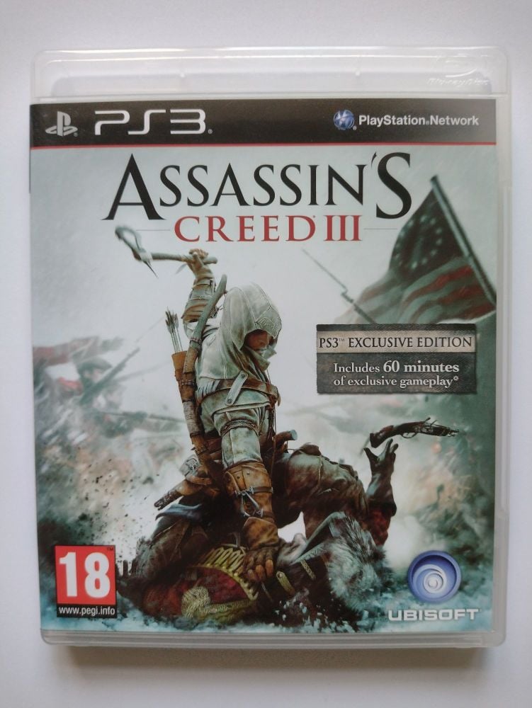 PlayStation 3 (PS3) Assassin's Creed III Exclusive Edition (Used)