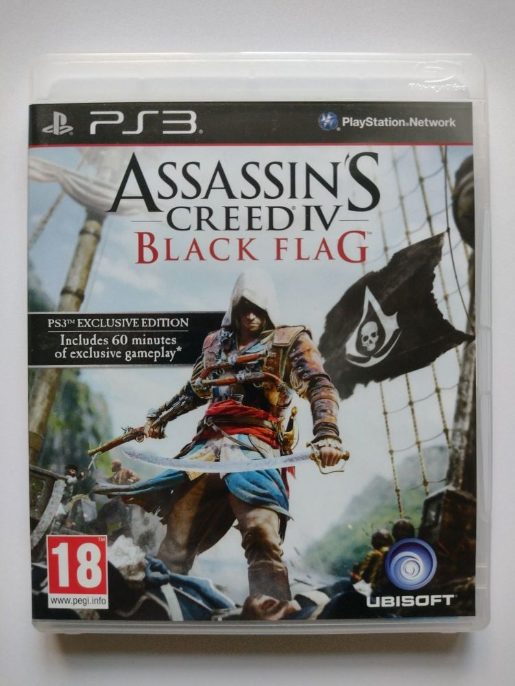 PlayStation 3 (PS3) Assassin's Creed IV: Black Flag Exclusive Edition (Used)