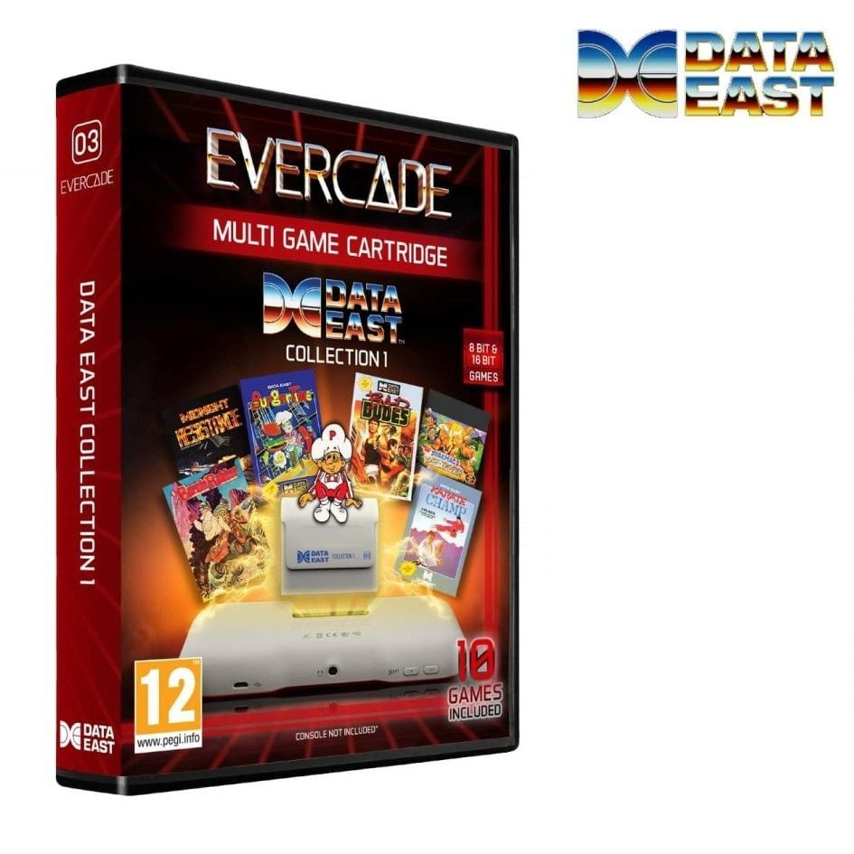 Evercade Data East Collection 1 (Cartridge 03)