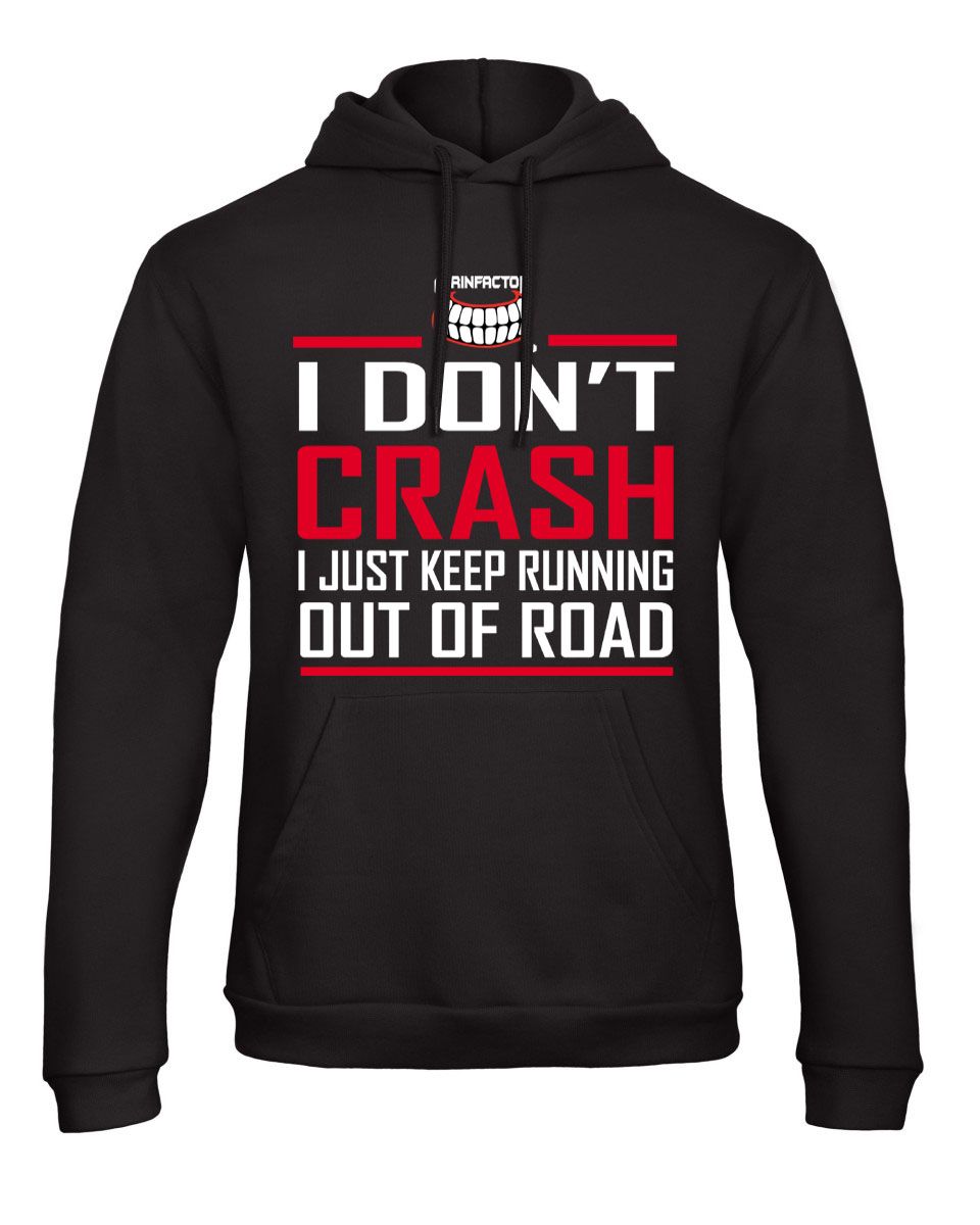 Don't crash hoodie